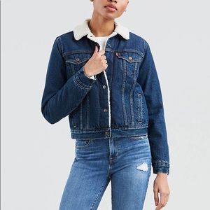 Levi’s Original Sherpa Denim Trucker Jacket